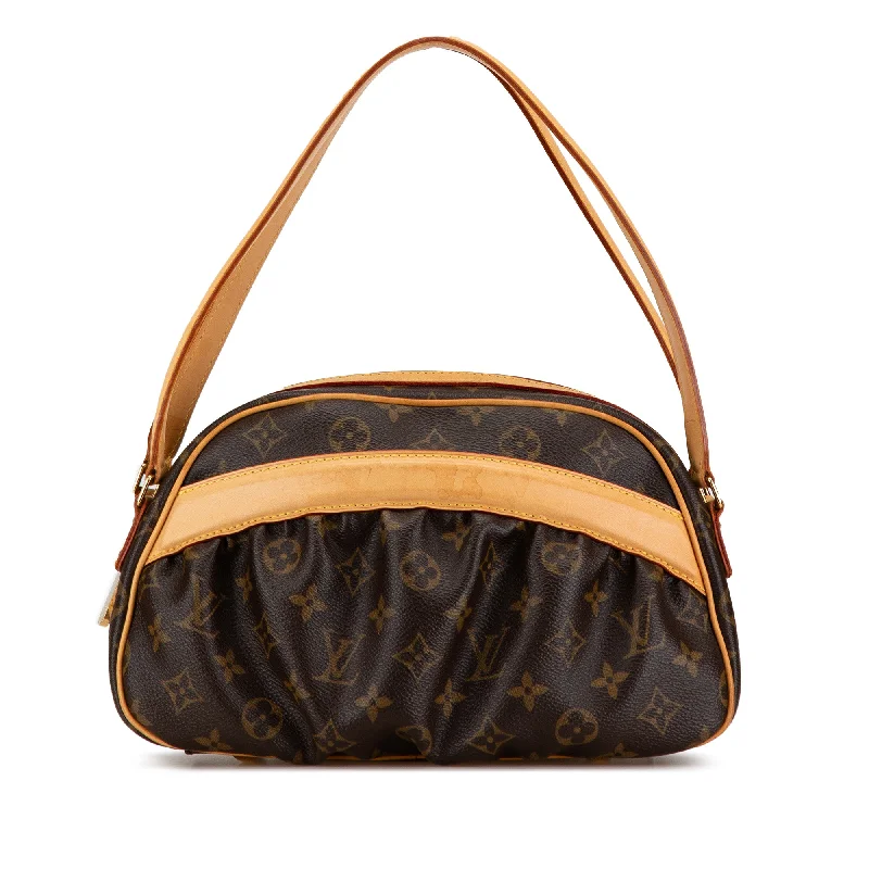 Louis Vuitton backpacks with a padded back panel for comfort during long - wearBrown Louis Vuitton Monogram Klara Handbag