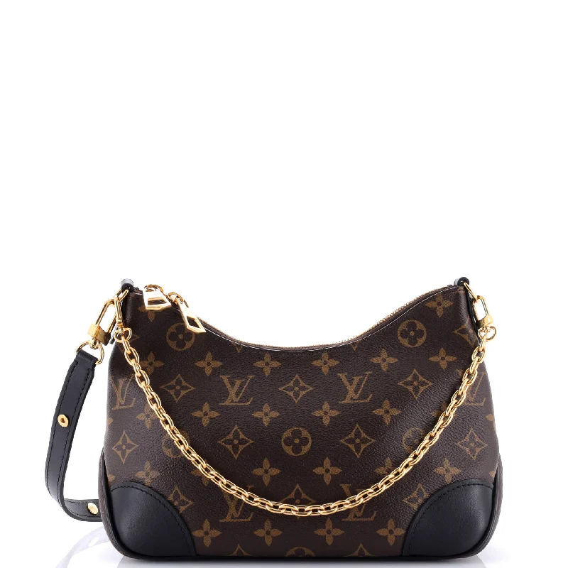 Louis Vuitton handbags with a beaded trim for a touch of glamourBoulogne NM Handbag Monogram Canvas