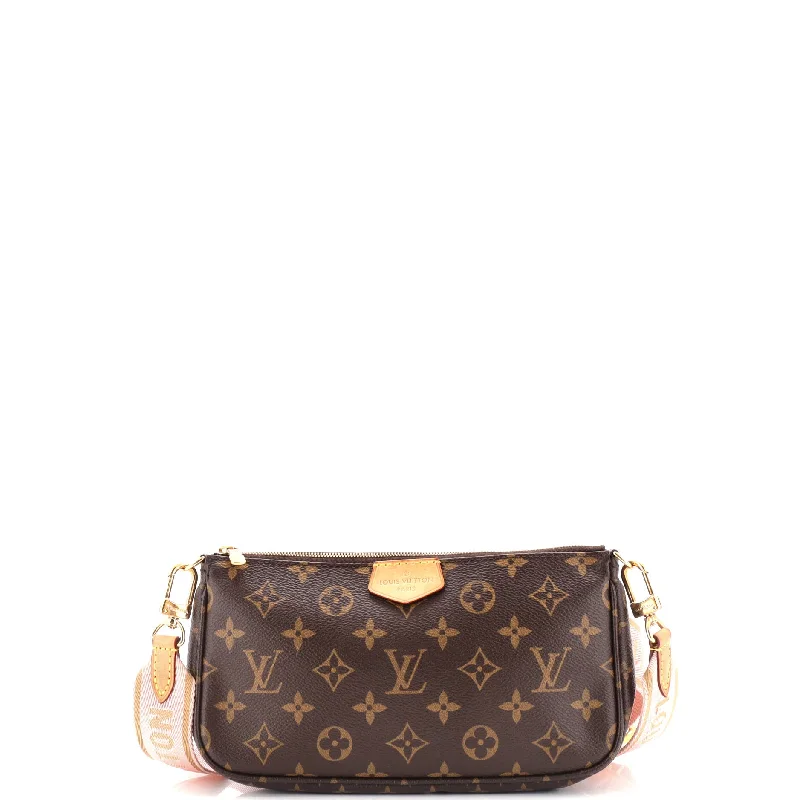 Louis Vuitton Alma bags with a leather - wrapped handle for a luxurious feelMulti Pochette Accessoires Monogram Canvas