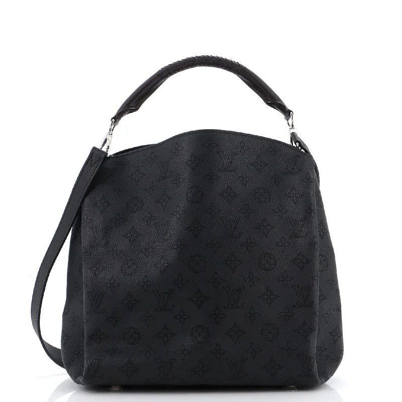 Louis Vuitton bags with a front - zip pocket for small items like keysBabylone Handbag Mahina Leather PM