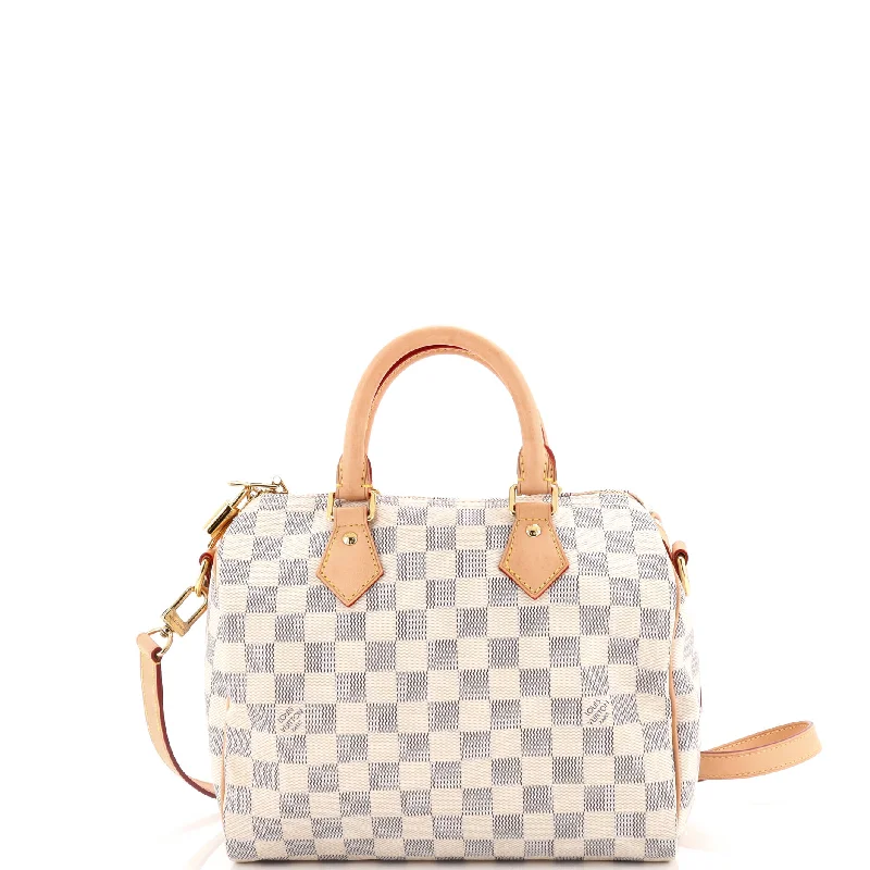 Louis Vuitton bags with a magnetic snap closure for easy accessSpeedy Bandouliere Bag Damier 25