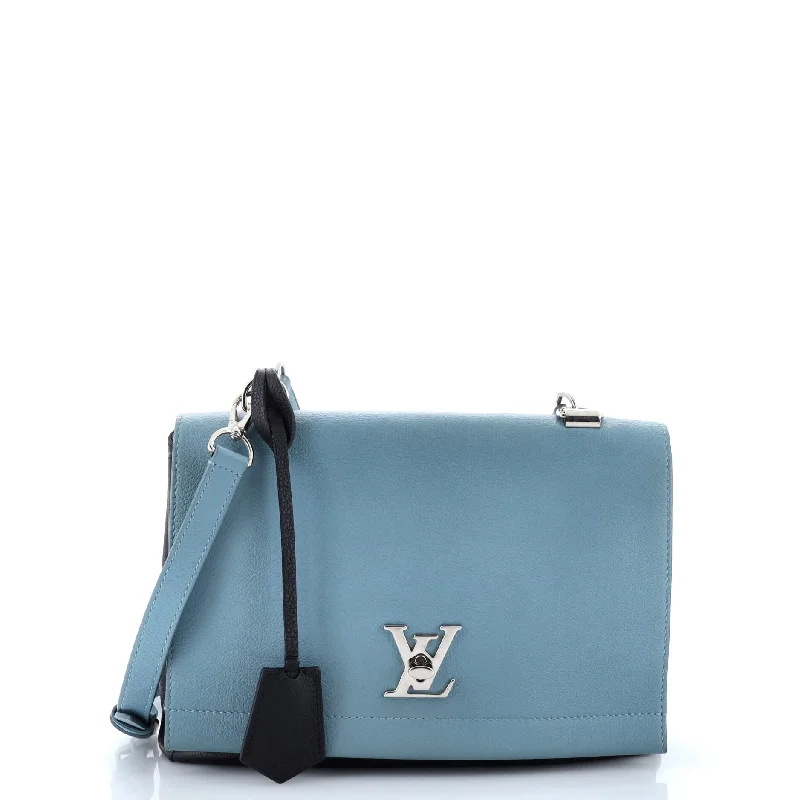 Louis Vuitton tote bags with a water - resistant coating for outdoor useLockme II Handbag Leather