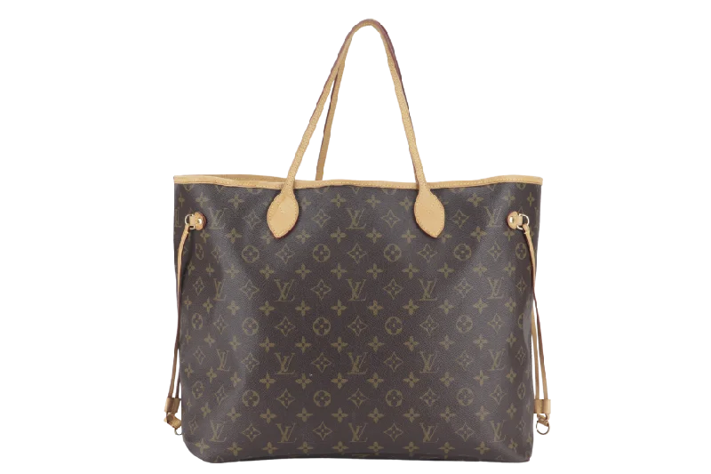 Louis Vuitton Alma bags featuring the signature top - handle designLOUIS VUITTON NEVERFULL GM (M40157) MONOGRAM CANVAS GOLD HARDWARE WITH DUST COVER