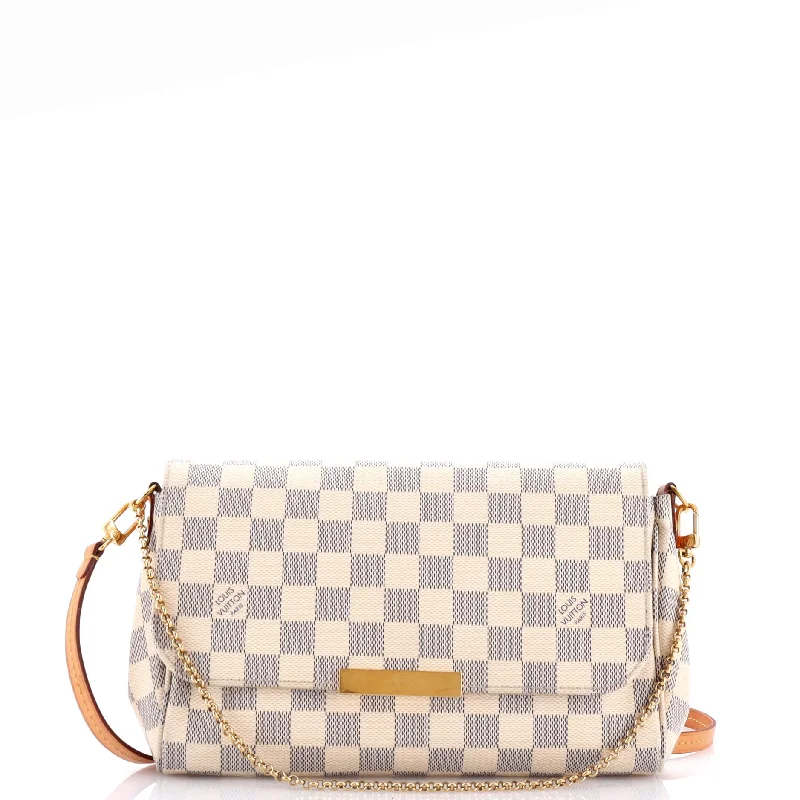 Louis Vuitton crossbody bags with a keychain holder for practicalityFavorite Handbag Damier MM