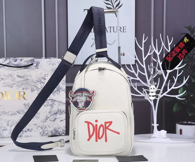 Christian Dior backpacks with a sleek, minimalist silhouetteWF - Dior Bags - 618