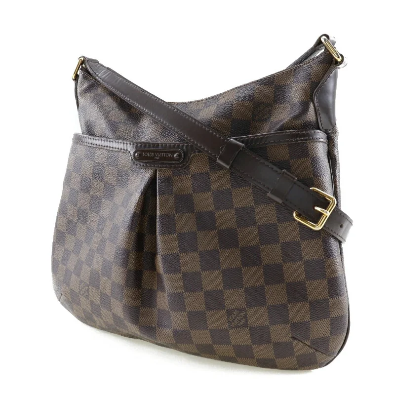 Louis Vuitton handbags with a back - zip pocket for storing valuablesLOUIS VUITTON Bloomsbury PM Shoulder Bag Damier Canvas Brown DU4182 Women's