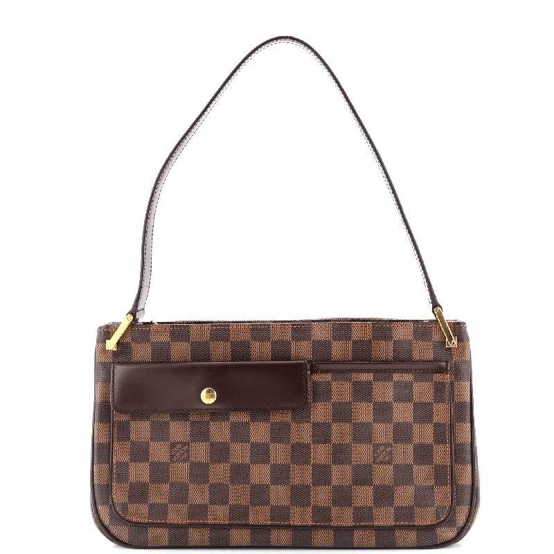 Louis Vuitton Alma bags with a monogram - embossed leather surfaceAubagne Bag Damier