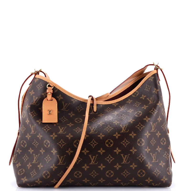 Louis Vuitton crossbody bags with a keychain holder for practicalityCarryAll Hobo Monogram Canvas MM