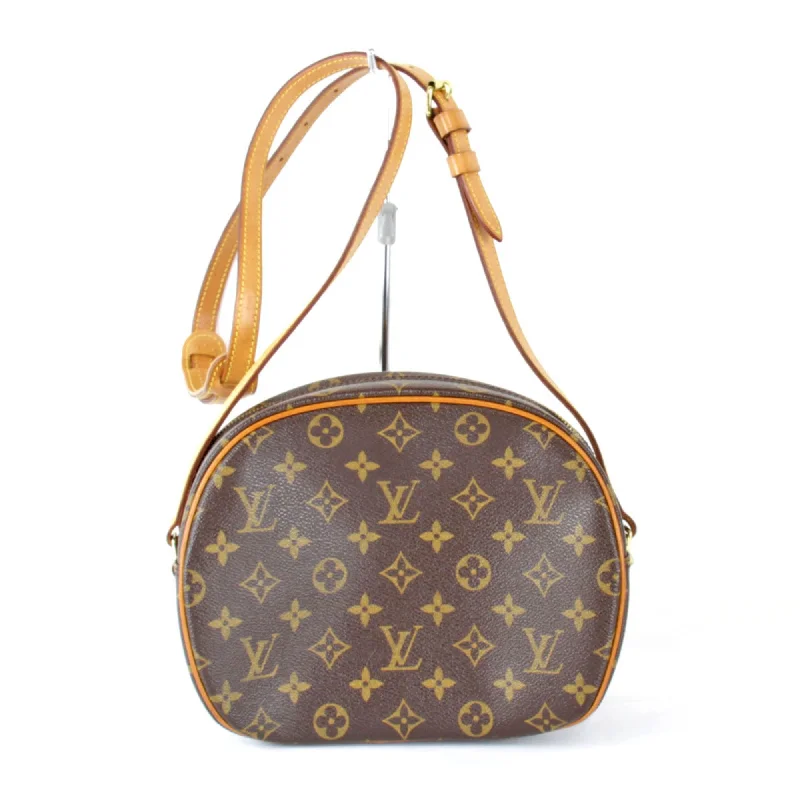 Louis Vuitton Petite Malle bags with a hard - shell structure for uniquenessLOUIS VUITTON Blois M51221 Shoulder Bag Monogram Canvas Women's