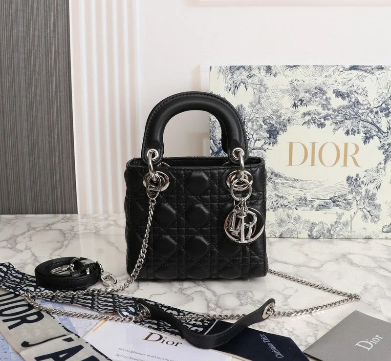 Christian Dior bags with a quilted pattern and gold - toned hardwareWF - Dior Bags - 618