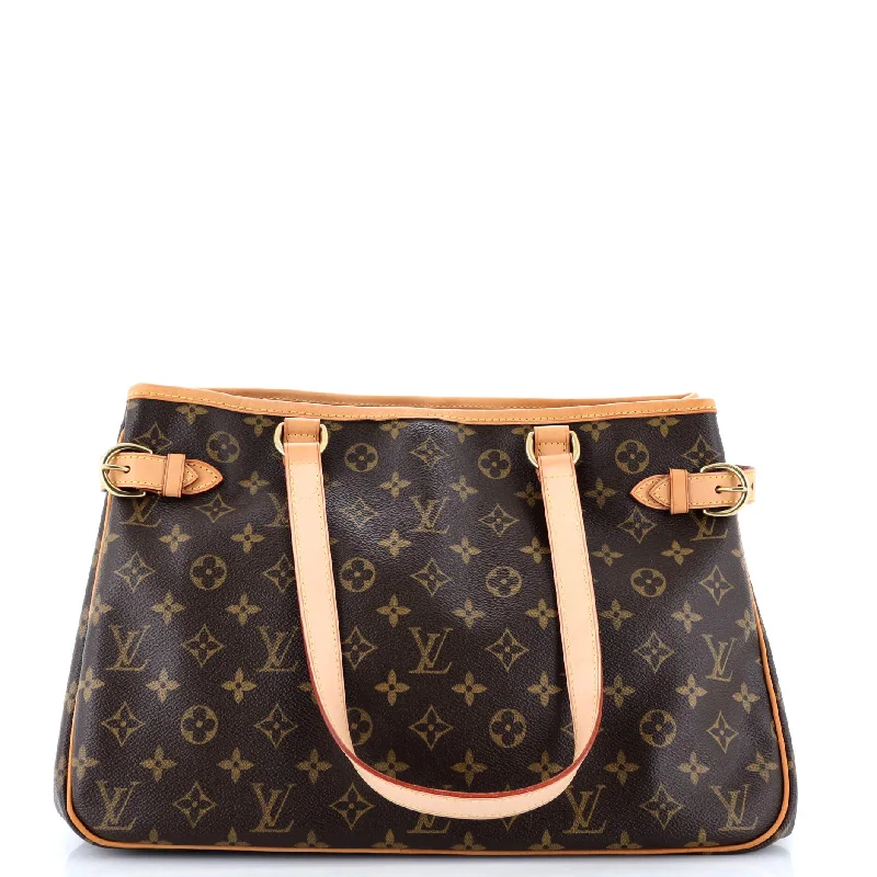 Louis Vuitton Alma bags with a monogram - embossed leather surfaceBatignolles Handbag Monogram Canvas Horizontal