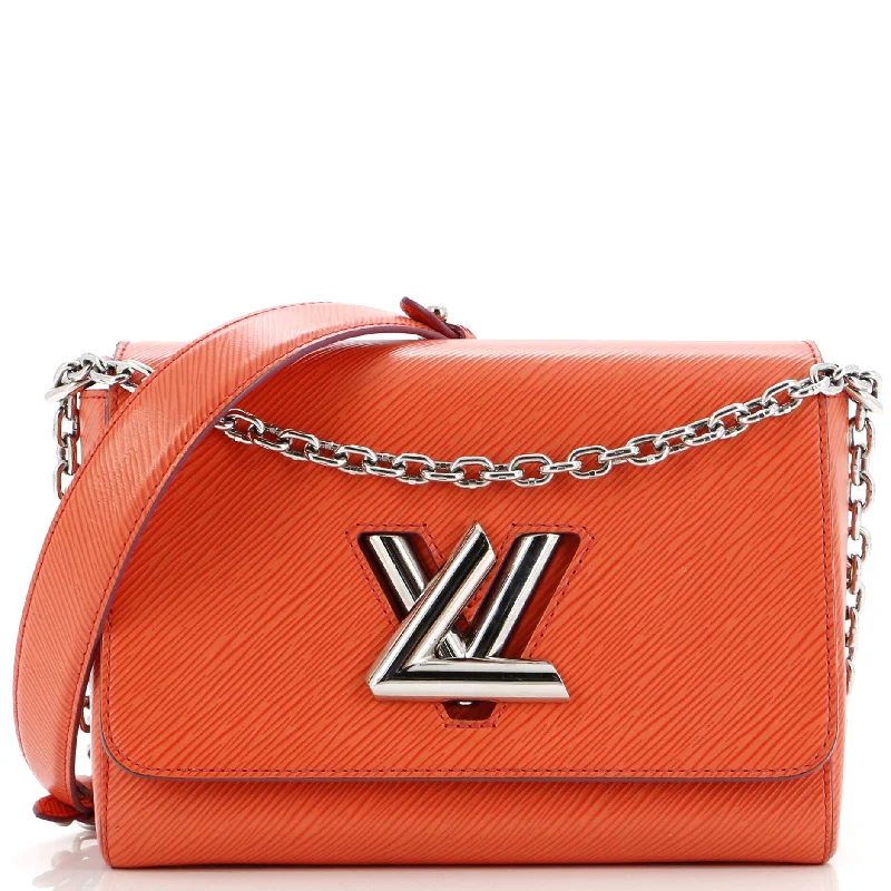 Louis Vuitton Petite Malle bags with a hard - shell structure for uniquenessTwist Handbag Epi Leather MM