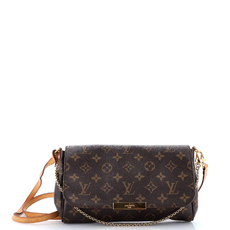 Louis Vuitton Alma bags featuring the signature top - handle designFavorite Handbag Monogram Canvas MM