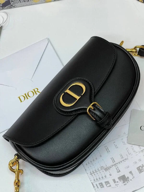 Christian Dior bags with a detachable coin purse insideDior Bobby East-West bag black