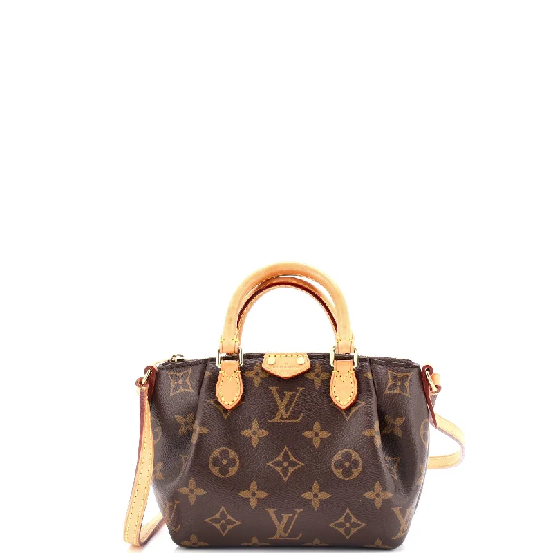 Louis Vuitton backpacks with a multi - pocket organization for functionalityTurenne Handbag Monogram Canvas Nano