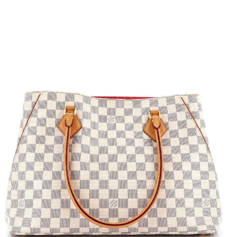 Louis Vuitton Petite Malle bags with a hard - shell structure for uniquenessCalvi Handbag Damier