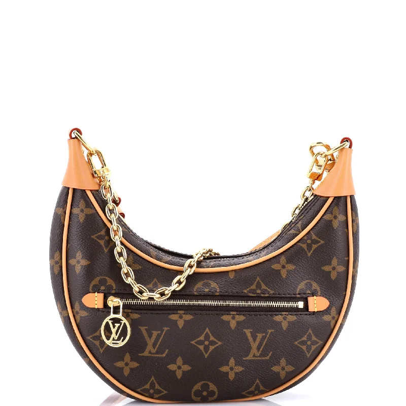 Louis Vuitton bags with a zippered interior pocket for better organizationLoop Handbag Monogram Canvas