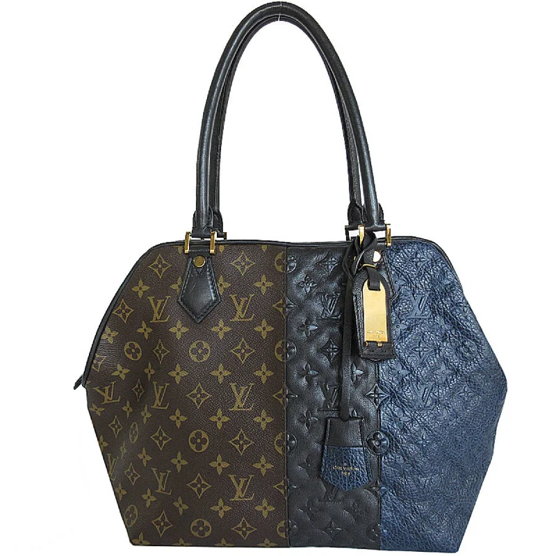 Ladies Louis Vuitton handbags with a detachable coin purse insideLOUIS VUITTON Blocks Shoulder Bag