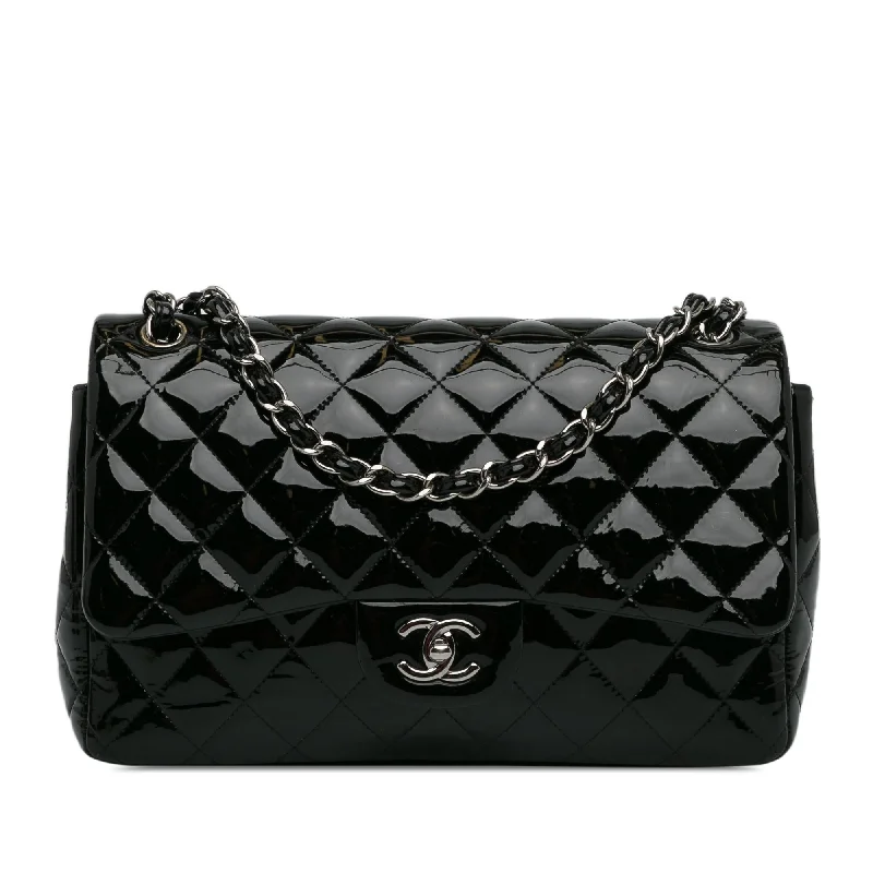 Chanel Chain Strap Handbag for Everyday UseChanel Jumbo Classic Patent Double Flap (SHG-VxoOgX)