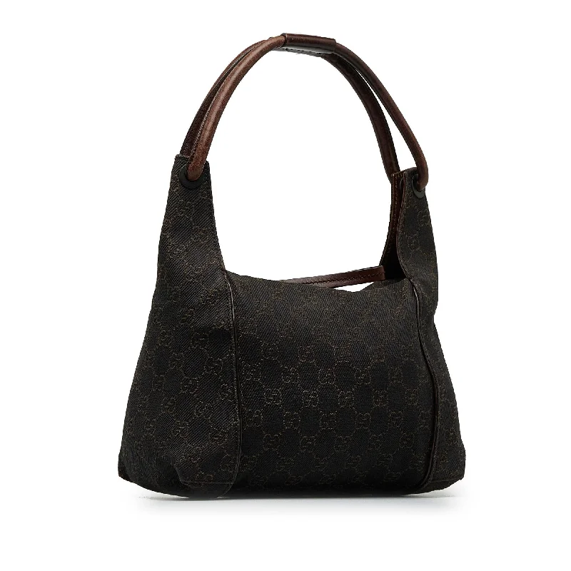 Gucci handbags for women with a patent - leather finishGucci GG Canvas Shoulder Bag (XKt1NY)