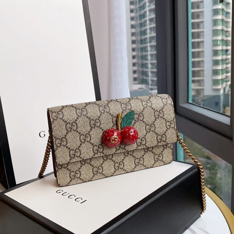 Women Gucci Sylvie bags with a detachable ribbon detailGucci   Luxury Bags  1289