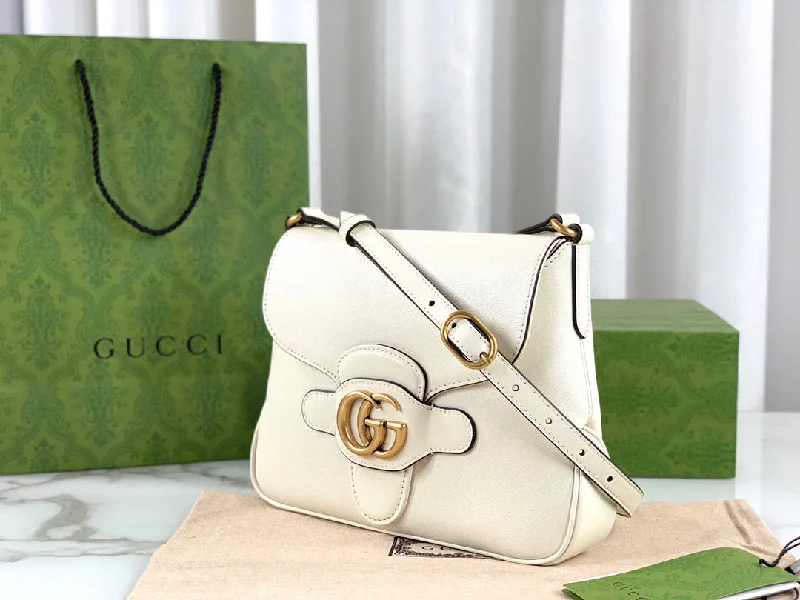 Gucci backpacks for women with a multi - pocket designGucci Small Messenger Bag With Double G