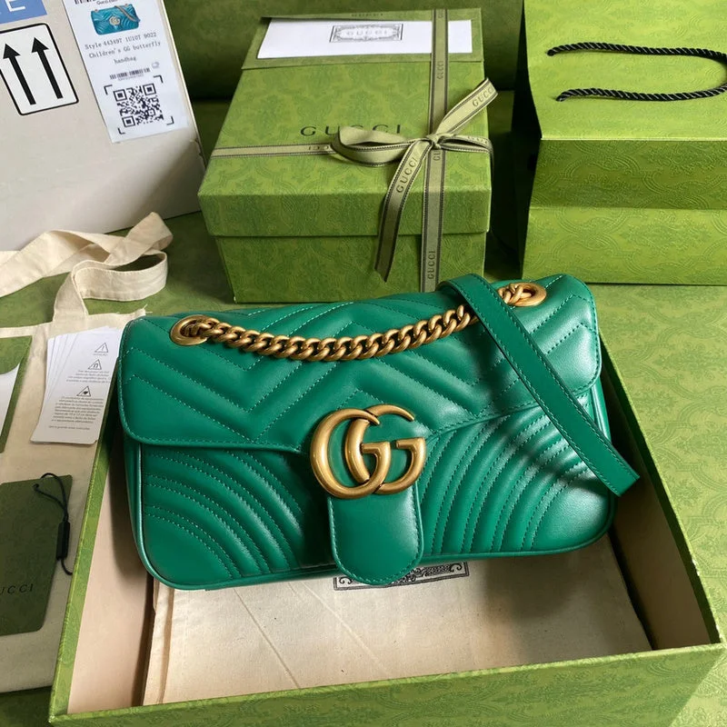 Gucci Marmont bags for women with quilted leather exteriorsGucci   Luxury Bags  1213