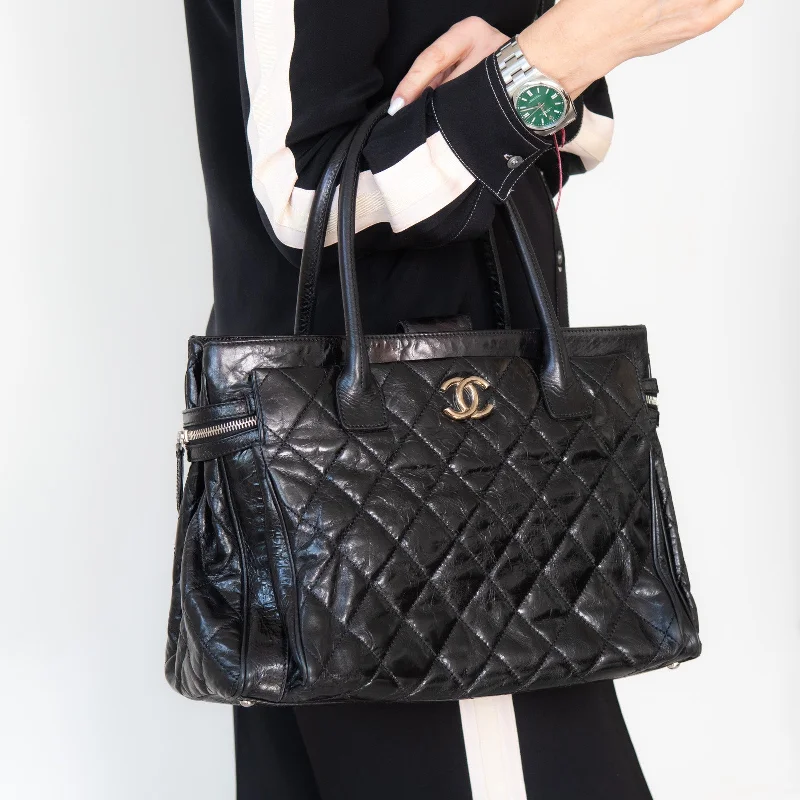 Chanel Colorful Handbag for Spring OutfitsChanel Portobello Black Glazed Leather Handbag