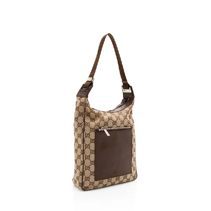 Ladies Gucci Dionysus bags with a chain - link shoulder strapGucci GG Canvas Shoulder Bag (SHF-18234)