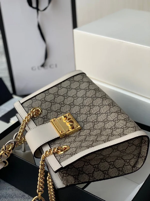 Gucci Dionysus bags for women with tiger - head claspsGucci Padlock GG Small Shoulder Bag