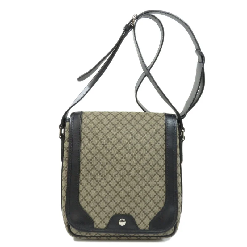 Women Gucci bags with a front - zip pocket for small itemsGucci 295679 Diamante Shoulder Bag PVC Ladies GUCCI