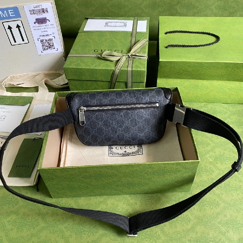 Women Gucci tote bags in GG Supreme canvas for a branded feelGucci Belt Bag With Interlocking G