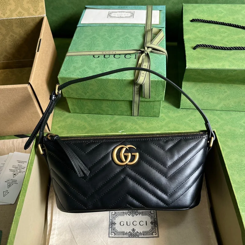 Women Gucci bags with a front - zip pocket for small itemsWF - Gucci Bags - 222