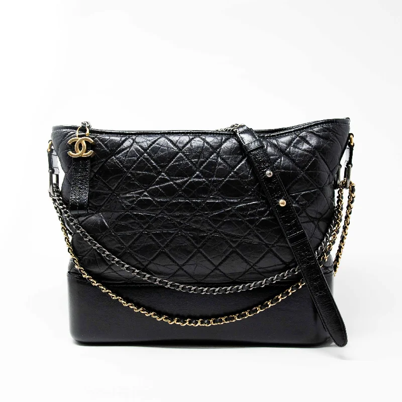 Chanel Classic Flap Bag for Evening PartyChanel Black Large Gabrielle Hobo