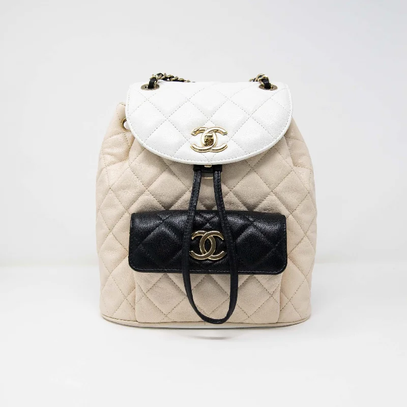 Chanel Colorful Handbag for Spring OutfitsChanel Tricolour Medium Duma Backpack