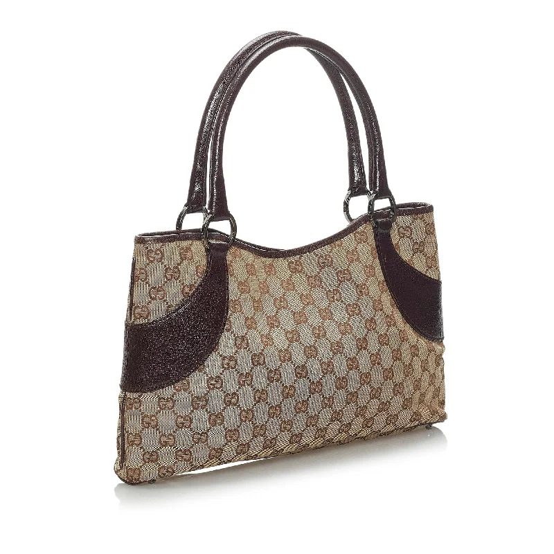 Gucci Marmont bags for women with gold - toned hardwareGucci GG Canvas Tote Bag (34011)