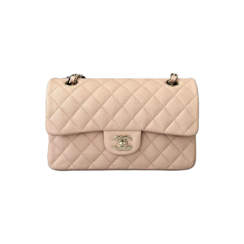 Chanel Limited Edition Handbag for CollectorsSmall Classic Flap Caviar Pink LGHW