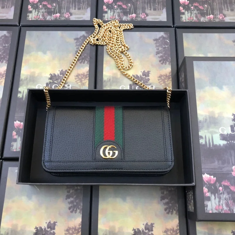 Women Gucci Sylvie bags with a detachable ribbon detailGucci   Luxury Bags  1270