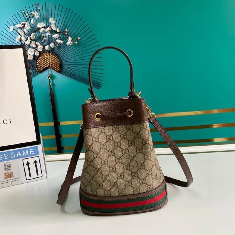 Ladies Gucci Dionysus bags with a chain - link shoulder strapGucci Mini Ophidia Bucket Bag