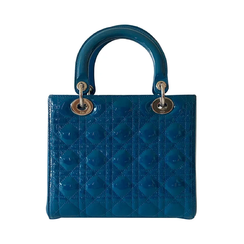 High - fashion Christian Dior bags with a geometric patternChristian Dior Medium Lady Dior