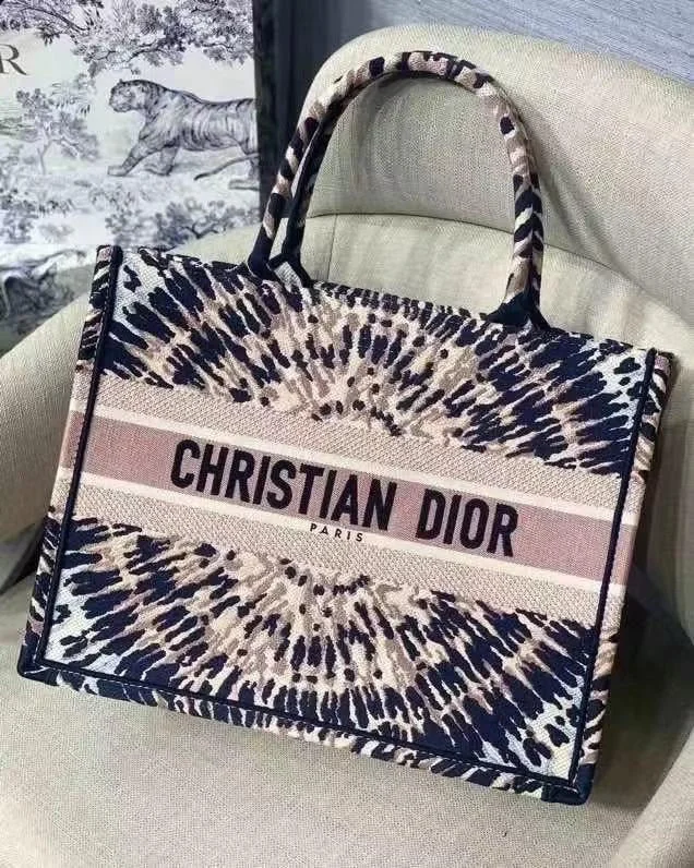 Contemporary Christian Dior handbags with a unique shapeChristian Dior Tote Bag For Women