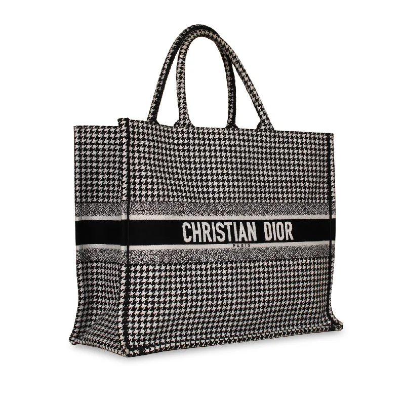 Trendsetting Christian Dior crossbody bags with a colorful strapLarge Dior Book Tote -  Houndstooth