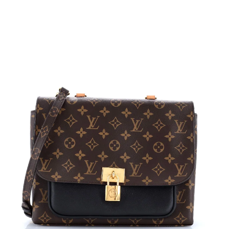 Christian Dior bags with a quilted pattern and gold - toned hardwareMarignan Handbag Monogram Canvas with Leather