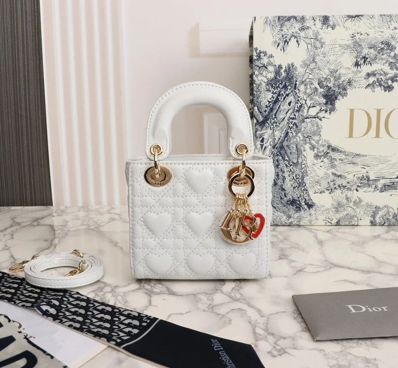 Christian Dior handbags with a snap - button closure and a decorative buckleWF - Dior Bags - 595